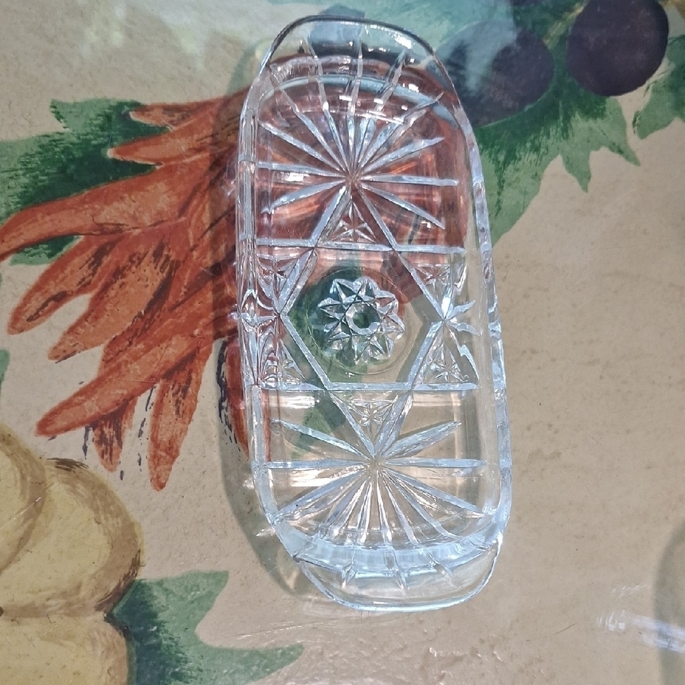 Clear Glass Trinket Dish
